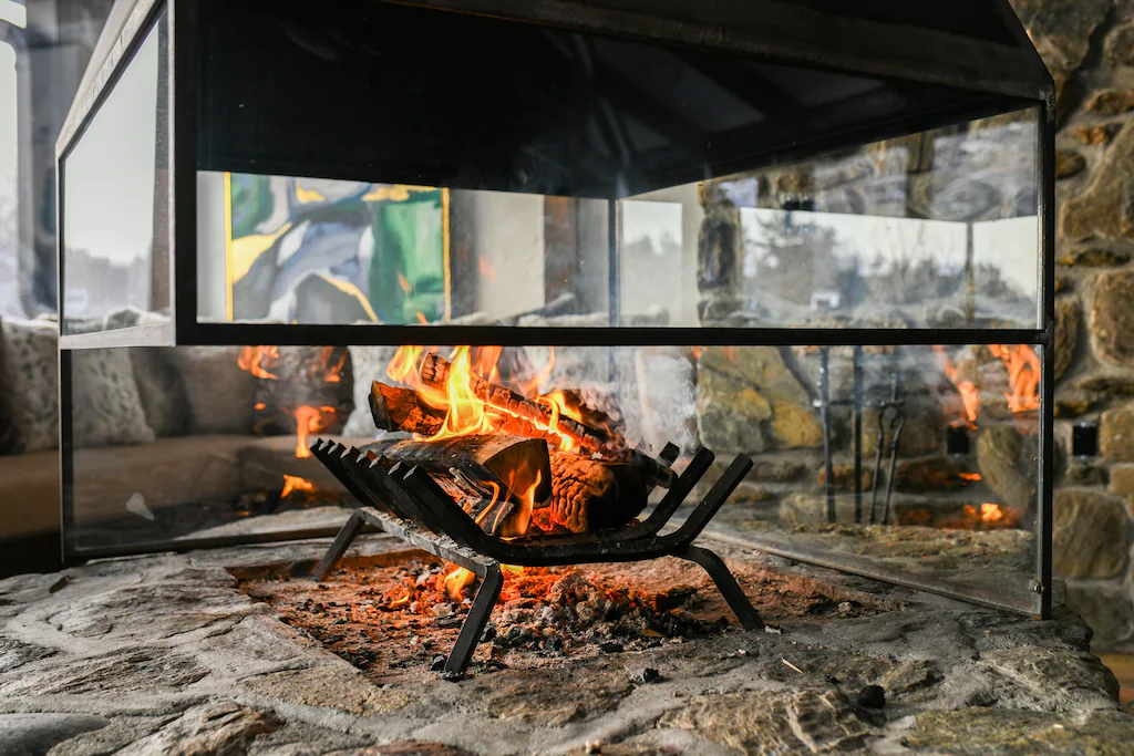 Meadowstone fireplace