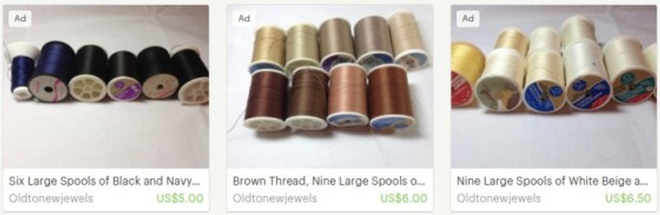 Upholstery sewing thread for sewing set belt bags featured at PaternPile.com