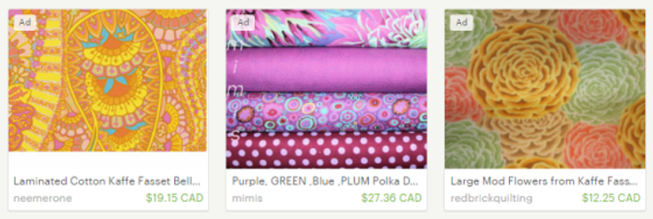 kaffe fasset fabrics for purses and bags