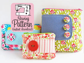 Zipped Pouches Trio