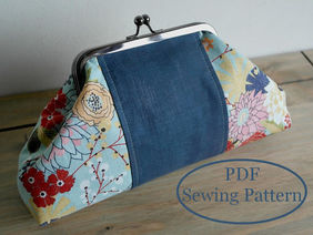 The Lucy Lou Clutch Purse - Sew and Sell