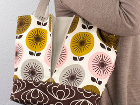 The Pleated Time Warp Tote
