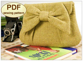 The High Tea Clutch Bag – PDF Sewing Pattern