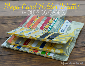 Sew the Mega 38 Card Wallet + Learn How to Bind Your Sewing Projects – Free Sewing Tutorials