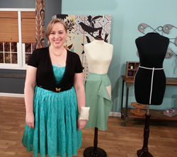 Stephani Miller’s Draping Lesson on It’s Sew Easy