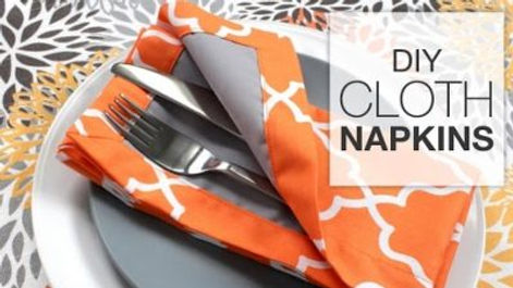 How to Sew Table Napkins