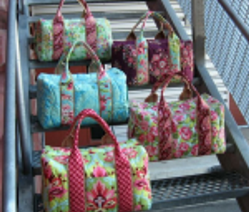 Studio Cherie's Quilted Travel Duffel - PDF Pattern