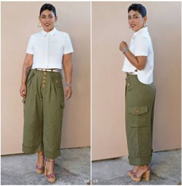 How to Sew Cargo Pants - Simplicity S8889
