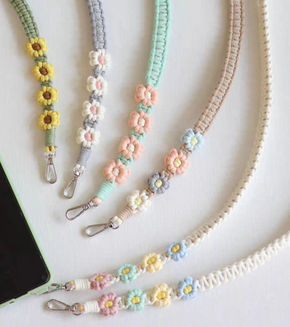 Macramé Bag & Phone Strap Tutorial – Easy Step-by-Step PDF Pattern