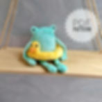 Summer Frog Plushie PDF Sewing Pattern