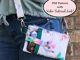 Sew a Crossbody Phone Purse – Beginner-Friendly Pattern
