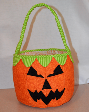 Halloween Jack-o’-lantern Treat Basket