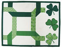 St. Patrick’s Day Shamrock Candle Mat – Instant PDF Pattern