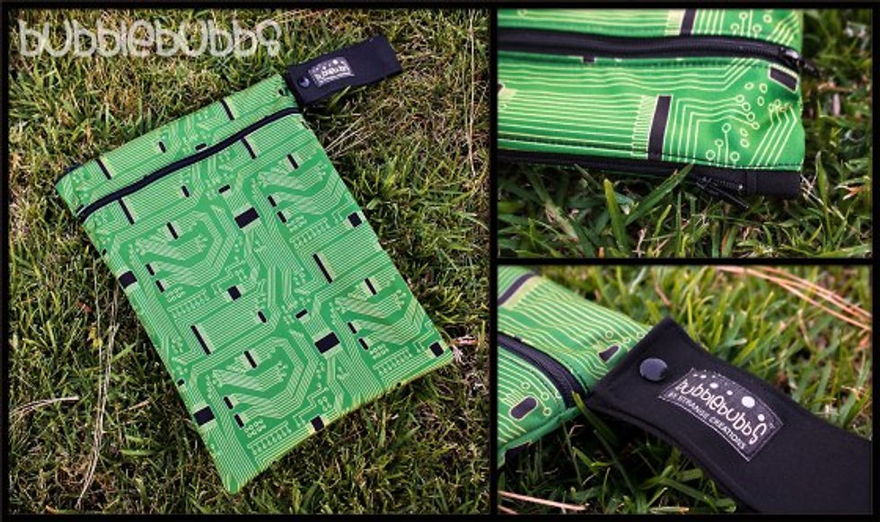 How to Sew a Double Pocket Wet/Dry Zippered Pouch