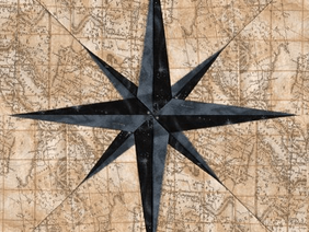 Compass Needle Paper-Pieced Quilt Block