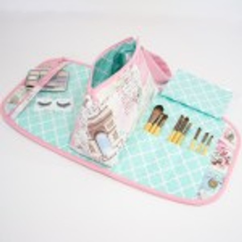 The Beauty Cosmetic Bag Sewing ePattern from Sewn Ideas