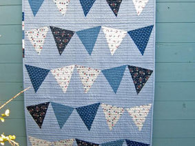 Birthday Bunting Quilt for Kids | Free PDF Pattern