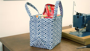 Learn to Sew Your First Market Tote Bag – with Sailrite