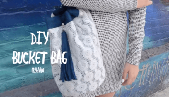 Lace Bucket Bag - Free Sewing Tutorial