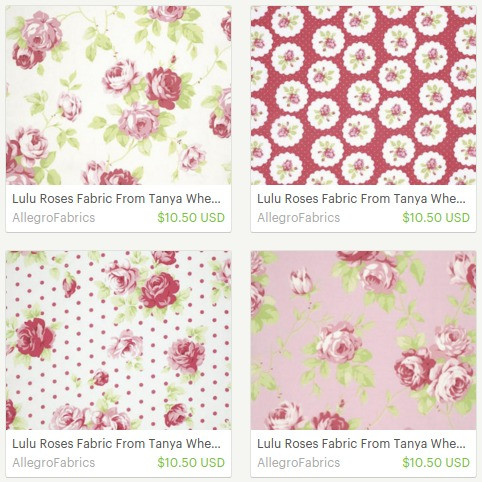 valentines fabric