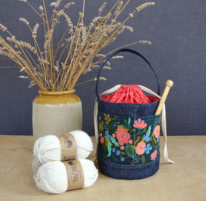 Beginner-Friendly Bucket Bag Sewing Pattern – Perfect Project Bag