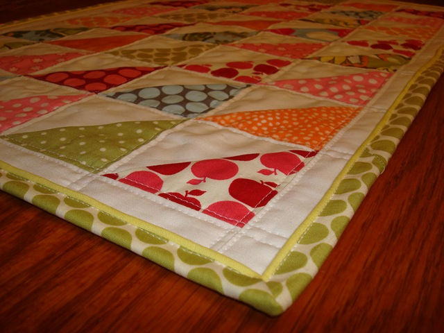 Easy Faux Piped Binding for Quilts