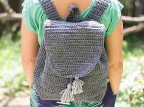 Crochet a Summer Festival Backpack
