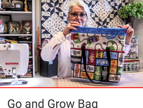 An Easy to Sew Expanding Tote