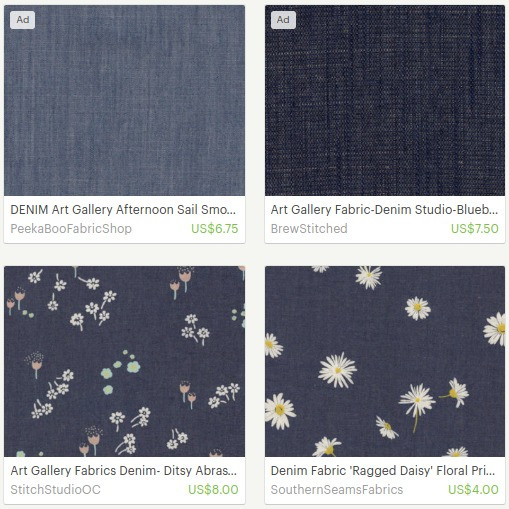 Denim Studio Fabrics by AGF to sew a classic patchwork backpack - free video tutorial.