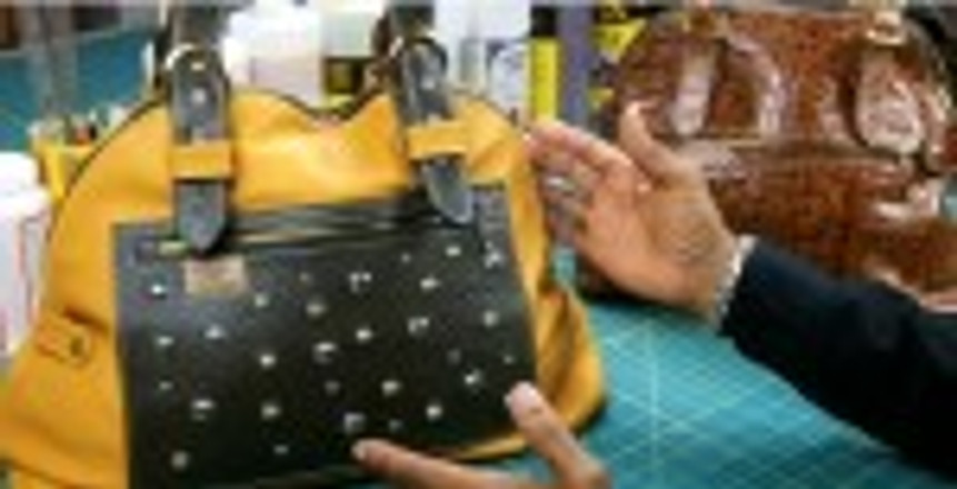 How to Make a Leather Bucket Bag Part 1 of 4
