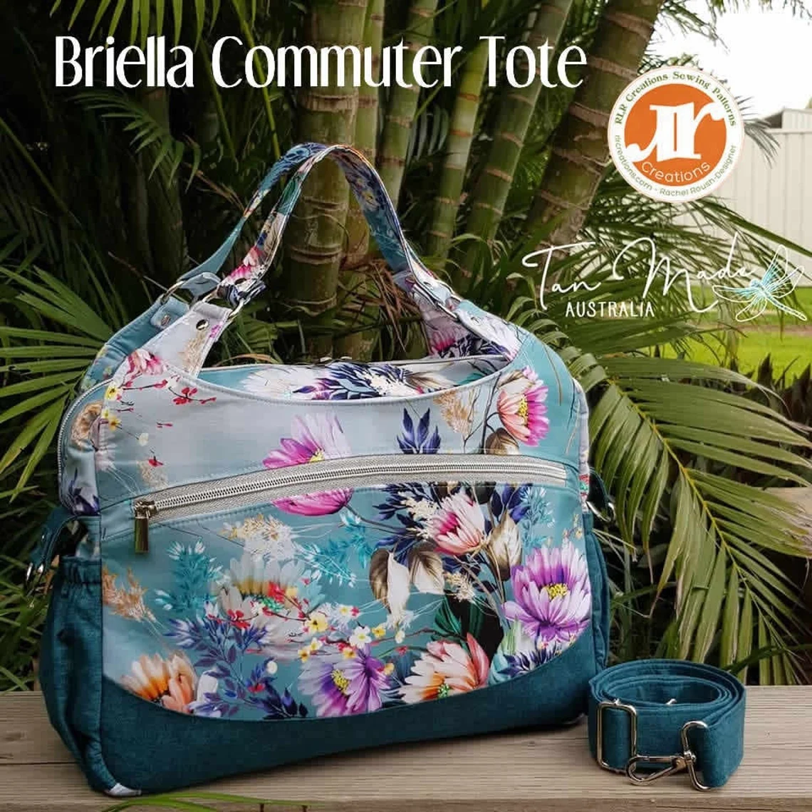 The Briella Commuter Tote - Sew and Sell Pattern