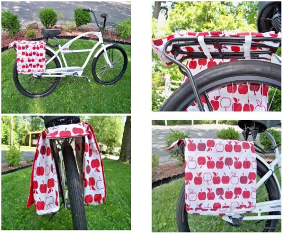 how to sew bicycle bags