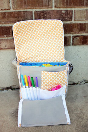 Free Sewing Tutorial – How to Sew a Toddler Messenger Bag