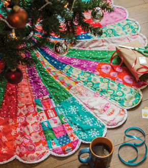 Giant Dresden Christmas Tree Skirt - PDF Pattern