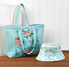 The Gorgeous Tote + Hat | PDF Sewing Pattern
