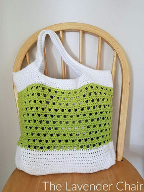 Lazy Daisy Market Bag Crochet Pattern