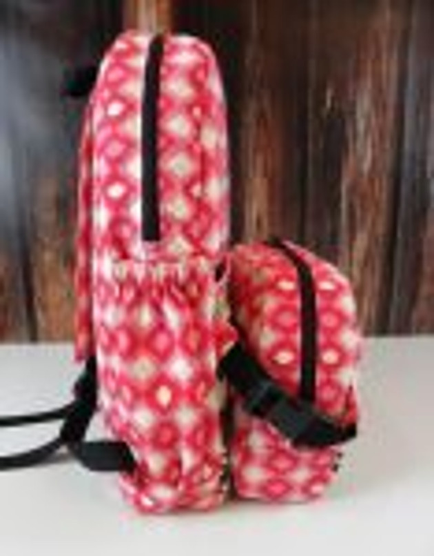 Bookworm Backpack and Lunchbox Bags PDF Sewing Pattern