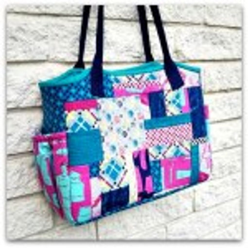 Newsstand Tote Pattern Download by Sew Scatterbrained