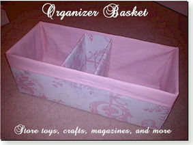 Sew an Organizer Basket with a Divider