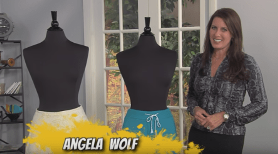 Design and Sew a Sporty Skirt with a Comfortable Ribbed Waistband - Angela Wolf