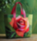Crimson Spiral Quilted Tote Bag Pattern (Printed Edition)