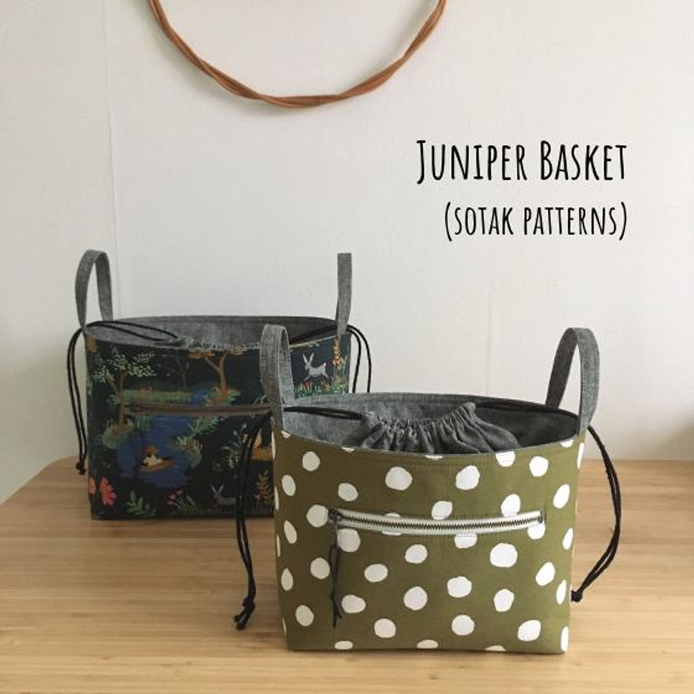 Juniper Basket Sewing ePattern
