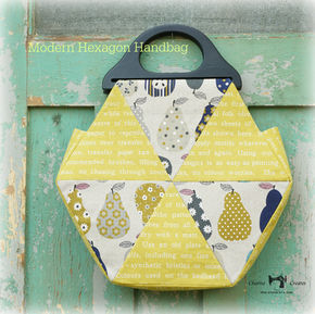 Sew the Modern Hexagon Handbag – A Stylish Geometric Bag for Confident Sewists