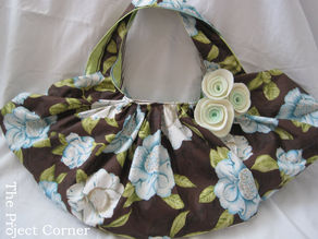 Pleated Reversible Handbag – Tutorial and Free Pattern