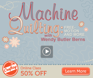 Online Machine Quilting Class