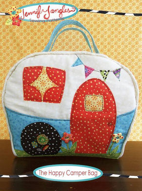 The Happy Camper Bag PDF Sewing Pattern + 9 More Applique Projects