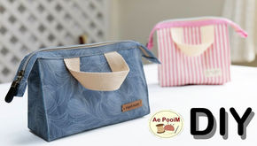 Mini Pouch with Top Handles