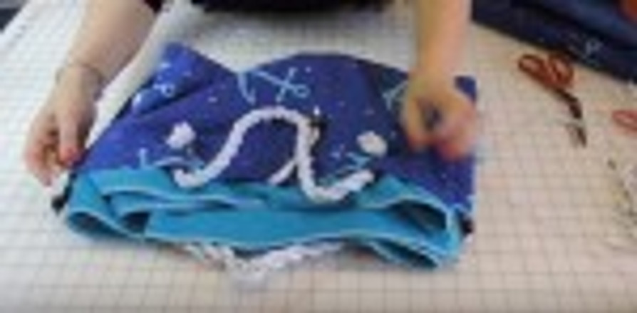 Nautical Beach or Pool Towel Bag + Easy Knotted Mariner's Rope Handles