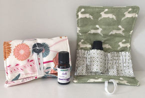 Learn How to Sew an Essential Oil Bottle Pouch