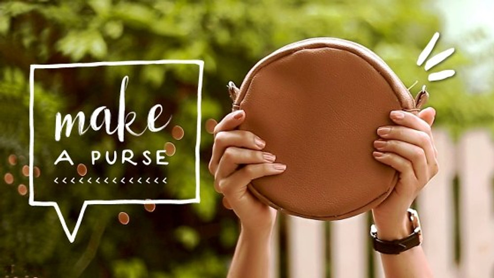 See How Easy it is to Sew this Circle Purse!